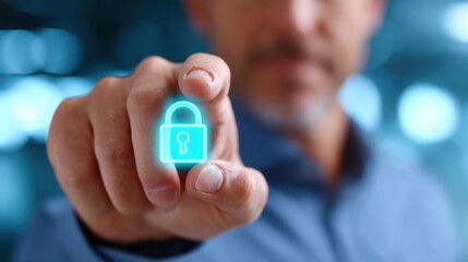 Datenschtzer prft alle Sicherheitsvorkehrungen, um Schutz der Daten im Unternehmen sicherzustellen.