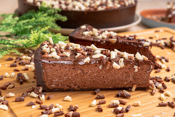 Torta chocolate vanilla mousse