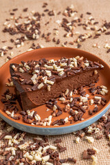 Torta chocolate vanilla mousse