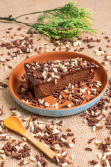 Torta chocolate vanilla mousse