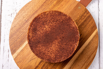 Torta chocolate vanilla mousse