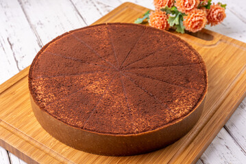 Torta chocolate vanilla mousse