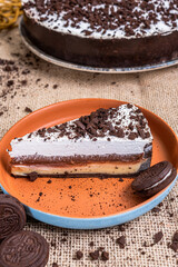 Torta cookies and cream chocolate