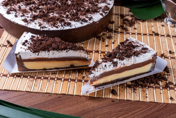 Torta cookies and cream chocolate