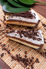 Torta cookies and cream chocolate