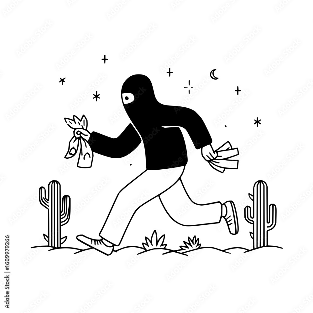 Aufkleber cybersecurity breach data theft hacker attack digital crime online security network intrusion malwar