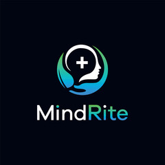 Premium mind care phycology logo design Earth Shohag