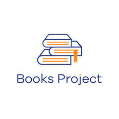 Premium Book project logo design Earth Shohag