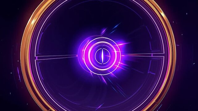 3D rendering of megaphone icon neon light sound icon, audio, speaker