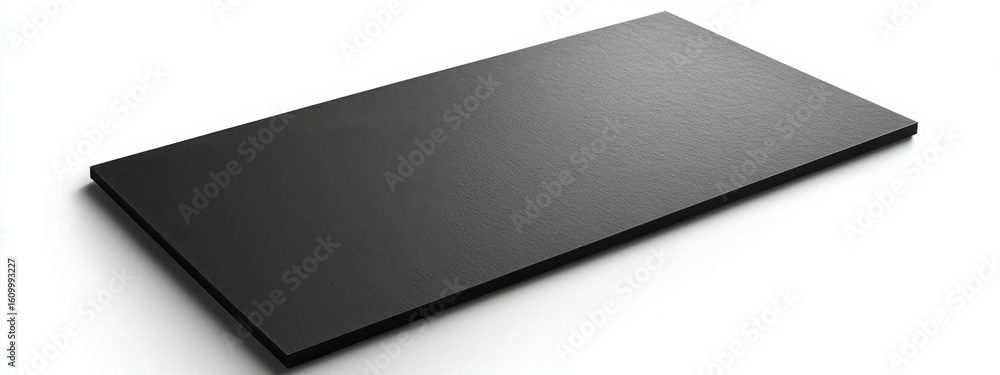 Poster smooth black surface for minimalist background or product display
