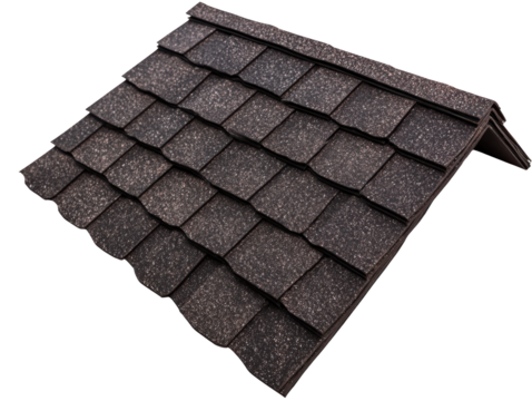 Shingle Roof Sample in Triangle Shape