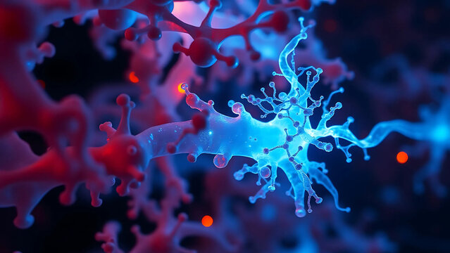 Cryo-ET timelapse of ancient bacteria revival:
1. [Stage 1] 25,000-year-old spores awakening
2. [Stage 2] DNA repair enzymes (glowing tools)
3. [Stage 3] Cell division in extreme slow-mo