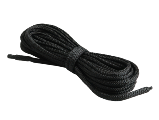 Black Shoelace Coil