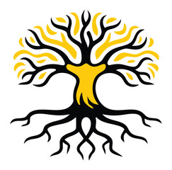  Tree vector illustration 