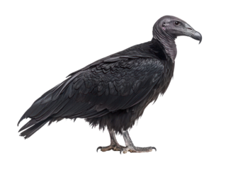 Black Vulture Side Profile