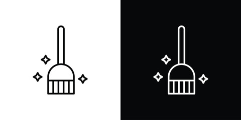 Sweeping icon vectors - high quality black style vector icons