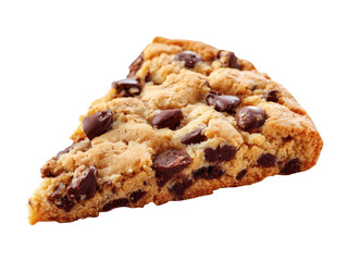 Indulge in a delicious, homemade chocolate chip cookie slice, a perfect sweet treat for any occasion, offering a delightful taste of comfort and joy.