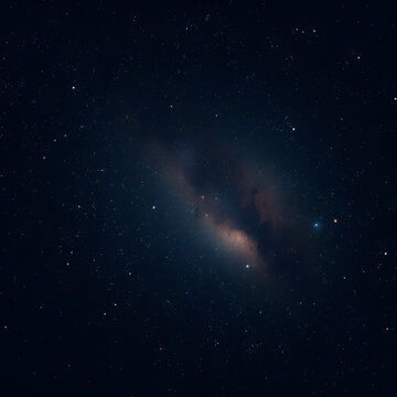 Un cortejo de luces en la oscuridad del universo vasto, abyss, stars, glow