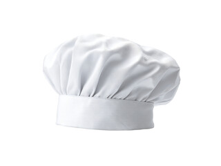 White pleated chef hat clothing headwear, Png Transparent, Isolated on White