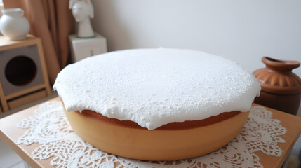 Toit, toiture, mousse, tuiles, entretien, sale, maison