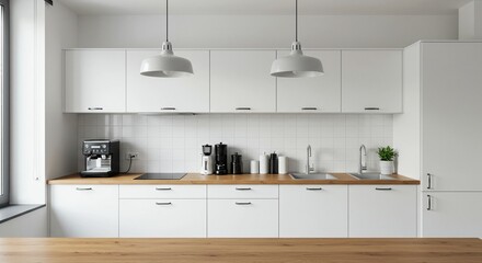 Modern Office Kitchenette with Clean Design