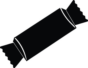 bubble gum wrapper on white background.eps