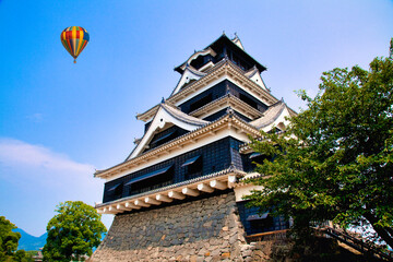 荘厳な熊本城の威風堂々とした景観