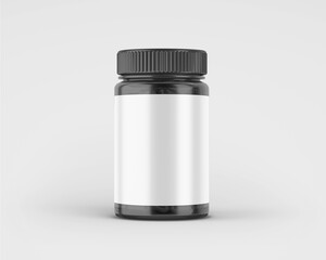 supplement bottle mockup
