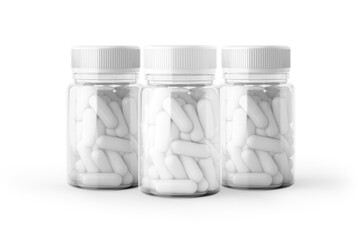 supplement bottle mockup