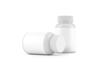 supplement bottle mockup