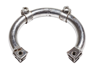 Metallic Pipe Connector With Threaded Ends