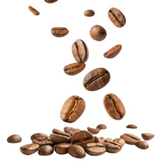 Naklejka premium Roasted Coffee Beans Group