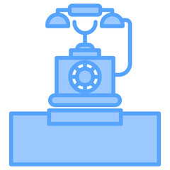 Antique Show Blue Icon