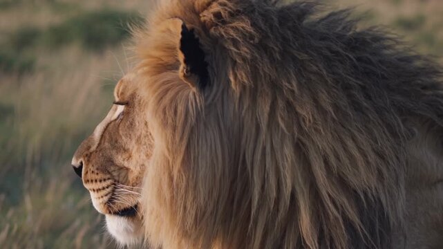 L&ouml;we Nahaufnahme 