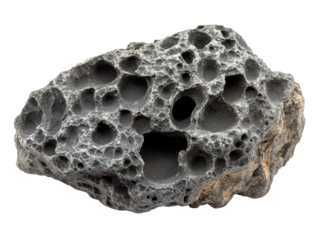 Porous Black Lava Rock