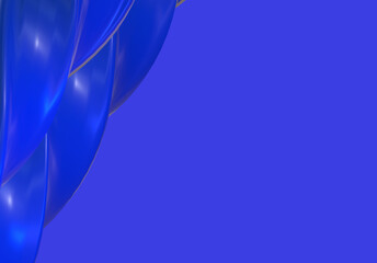 abstract blue 3d  background 