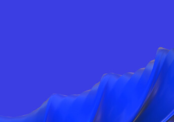 abstract blue 3d  background 