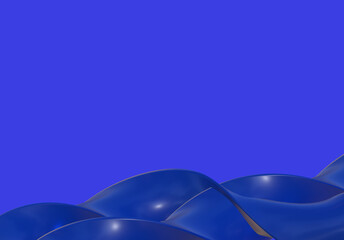 abstract blue 3d  background 
