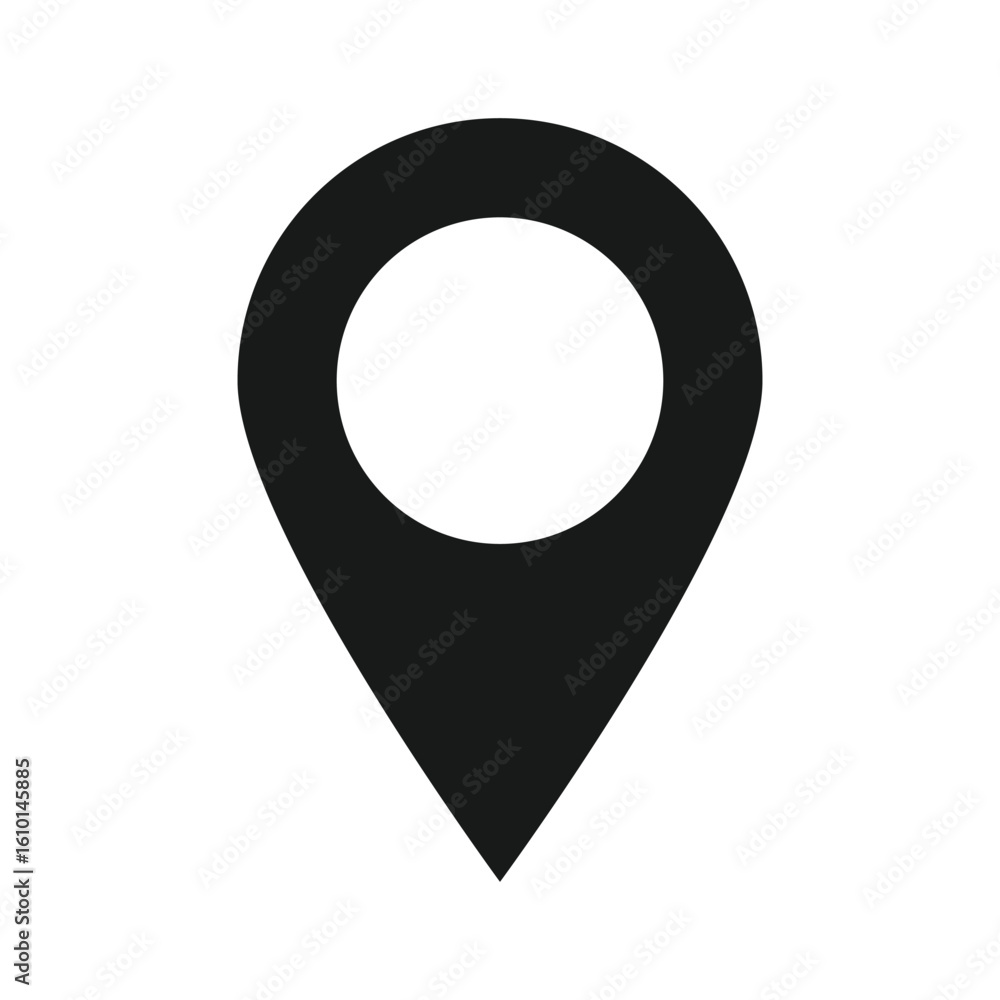 Poster map marker pointer symbols, location icon. navigation map, location pin icon, geo location icon symb