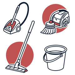 Vacuum broom mop bucket cleaning tools vacuum cleaner