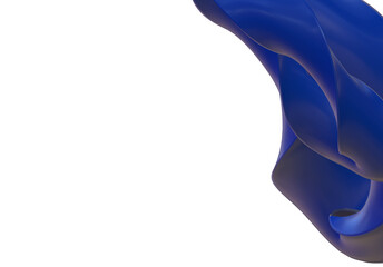 abstract blue 3d  background 