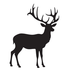 Cartoon Deer Vector – Forest Animal Illustration in Minimal Style
