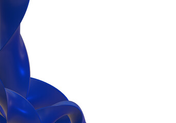 abstract blue 3d  background 