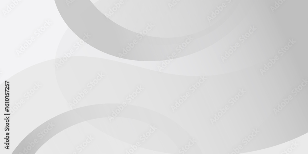 Wall mural abstract white background with gradient color and artistic dynamic line decoration