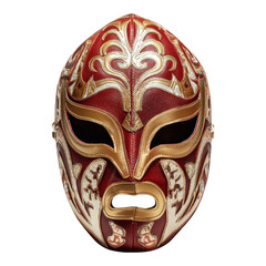 Traditional Luchador Mask with Intricate Design