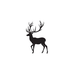 Cartoon Deer Vector – Forest Animal Illustration in Minimal Style