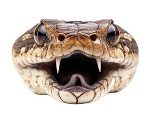 Close-up of a Snake with Open Mouth