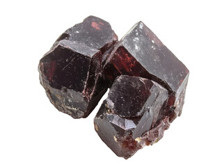 Raw Red Garnet Stones