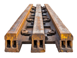 Old Rusty Train Tracks