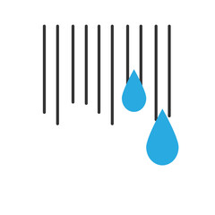 冷や汗の漫画的表現のイラスト素材